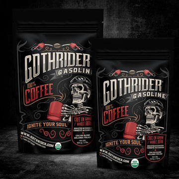 gothrider coffee bags